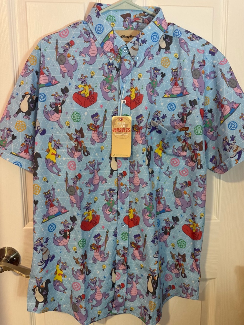 RSVLTS Figment 2026 Disney Parks Shirt Large
